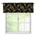 Military Guns Pattern Print Window Valance