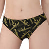 Military Guns Pattern Print Women's Panties