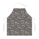 Military Tiger Stripe Camouflage Print Adjustable Apron