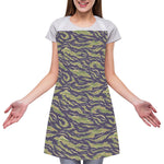 Military Tiger Stripe Camouflage Print Adjustable Apron