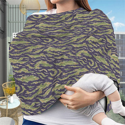 Military Tiger Stripe Camouflage Print Baby Seat Cover