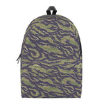 Military Tiger Stripe Camouflage Print Backpack