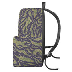 Military Tiger Stripe Camouflage Print Backpack