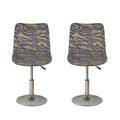 Military Tiger Stripe Camouflage Print Bar Stool Covers
