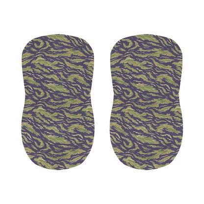 Military Tiger Stripe Camouflage Print Bar Stool Covers