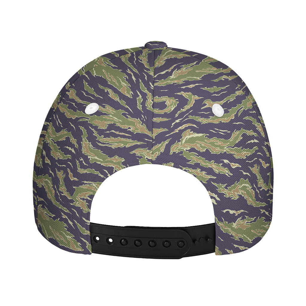 Military Tiger Stripe Camouflage Print Baseball Cap