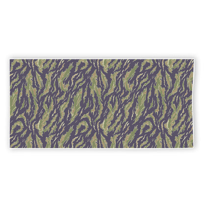 Military Tiger Stripe Camouflage Print Beach Towel
