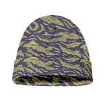 Military Tiger Stripe Camouflage Print Beanie