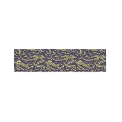 Military Tiger Stripe Camouflage Print Bed Runner