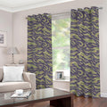 Military Tiger Stripe Camouflage Print Dimout Grommet Curtains
