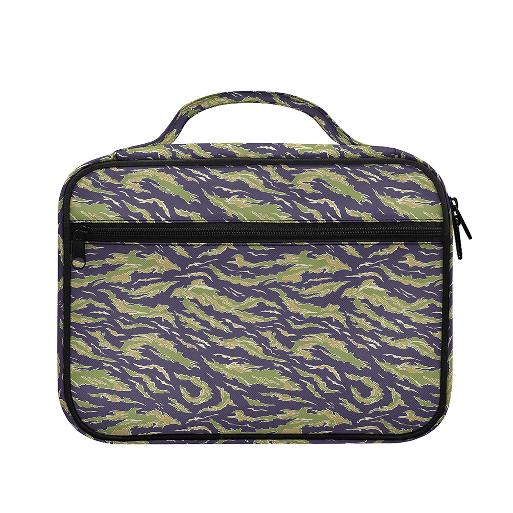 Military Tiger Stripe Camouflage Print Briefcase Bible Bag