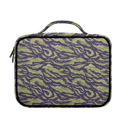 Military Tiger Stripe Camouflage Print Briefcase Bible Bag
