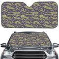 Military Tiger Stripe Camouflage Print Car Windshield Sun Shade