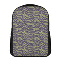 Military Tiger Stripe Camouflage Print Casual Backpack