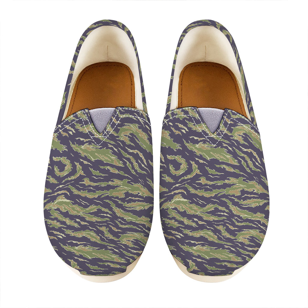 Military Tiger Stripe Camouflage Print Casual Shoes
