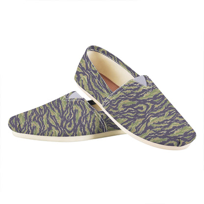 Military Tiger Stripe Camouflage Print Casual Shoes