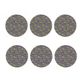 Military Tiger Stripe Camouflage Print Coaster Set