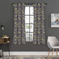 Military Tiger Stripe Camouflage Print Grommet Curtain Panels