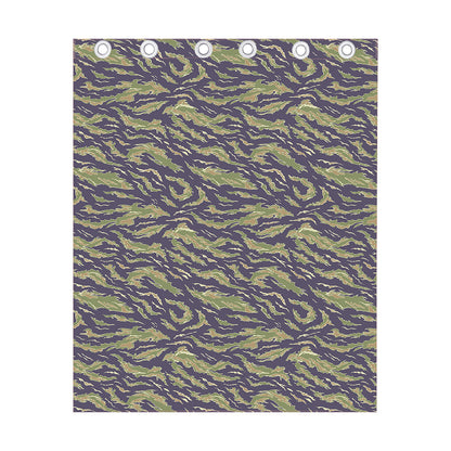 Military Tiger Stripe Camouflage Print Curtain
