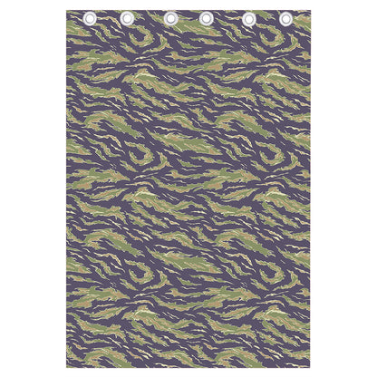 Military Tiger Stripe Camouflage Print Curtain