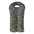 Military Tiger Stripe Camouflage Print Double Neoprene Wine Tote