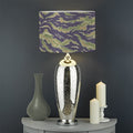 Military Tiger Stripe Camouflage Print Drum Lamp Shade