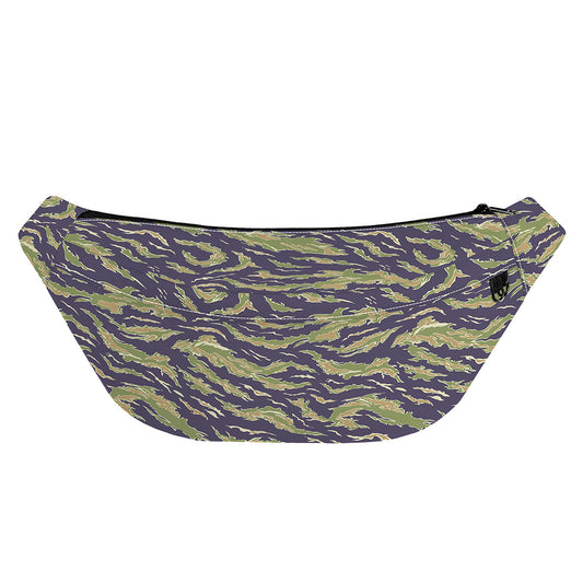 Military Tiger Stripe Camouflage Print Fanny Pack