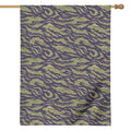 Military Tiger Stripe Camouflage Print House Flag