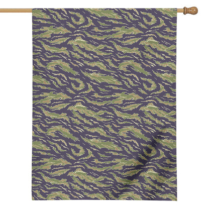 Military Tiger Stripe Camouflage Print House Flag
