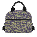 Military Tiger Stripe Camouflage Print Insulated Lunch Bag