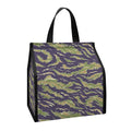 Military Tiger Stripe Camouflage Print Insulated Lunch Tote