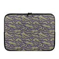 Military Tiger Stripe Camouflage Print Laptop Sleeve