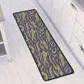 Military Tiger Stripe Camouflage Print Long Kitchen Mat