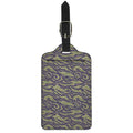 Military Tiger Stripe Camouflage Print Luggage Tag
