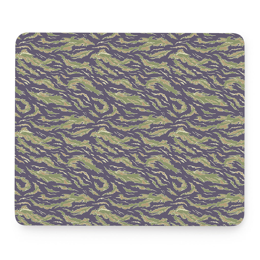 Military Tiger Stripe Camouflage Print Mouse Pad