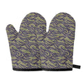 Military Tiger Stripe Camouflage Print Oven Mitts