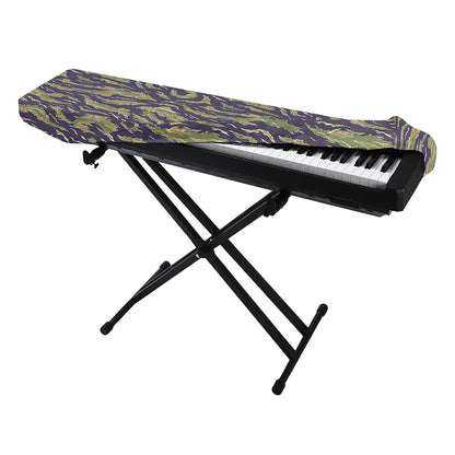 Military Tiger Stripe Camouflage Print Piano Keyboard Cover