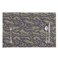 Military Tiger Stripe Camouflage Print Placemat