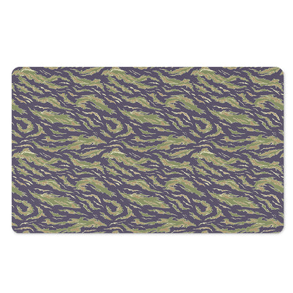 Military Tiger Stripe Camouflage Print Polyester Doormat