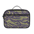 Military Tiger Stripe Camouflage Print Portable Lunch Bag