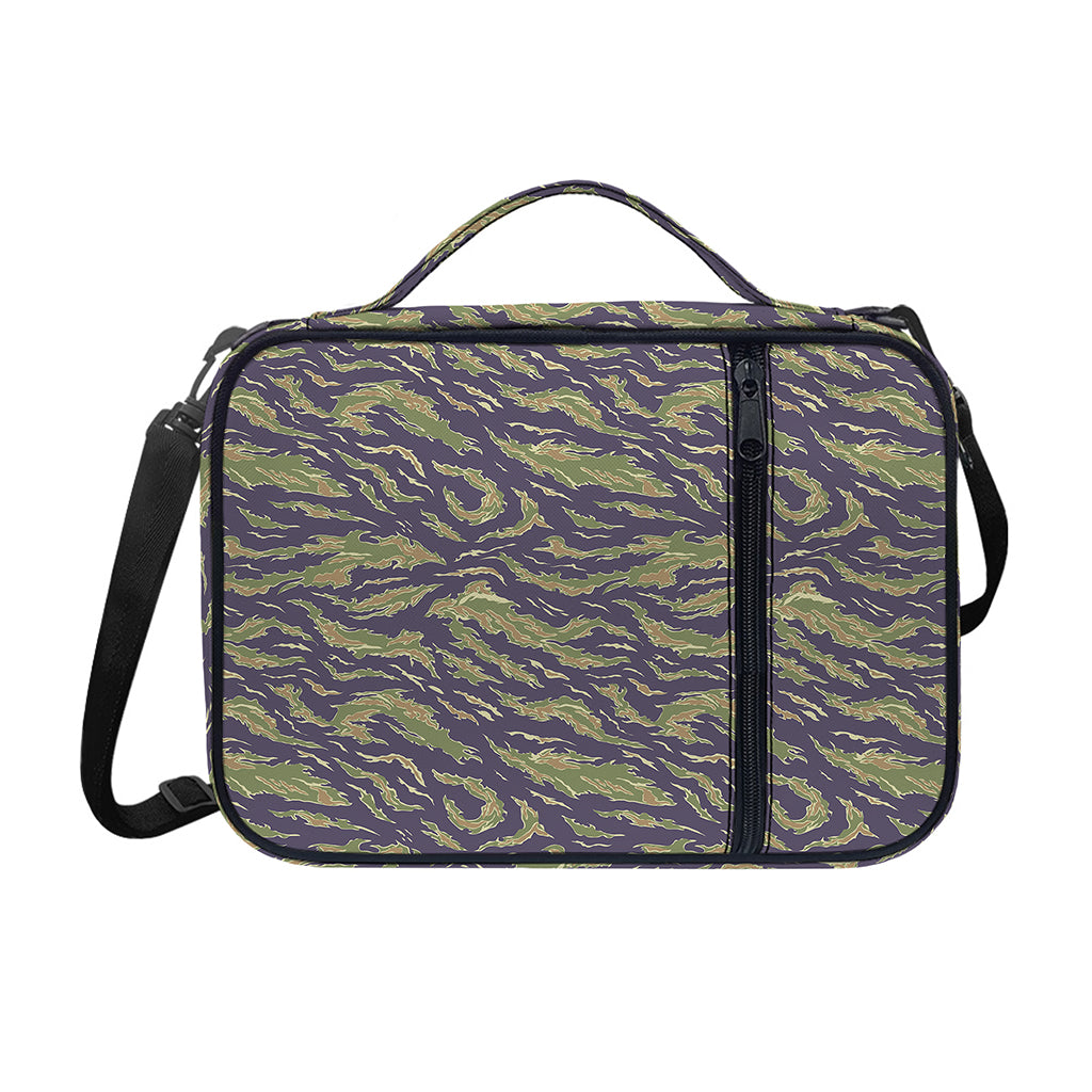 Military Tiger Stripe Camouflage Print Shoulder Strap Bible Bag