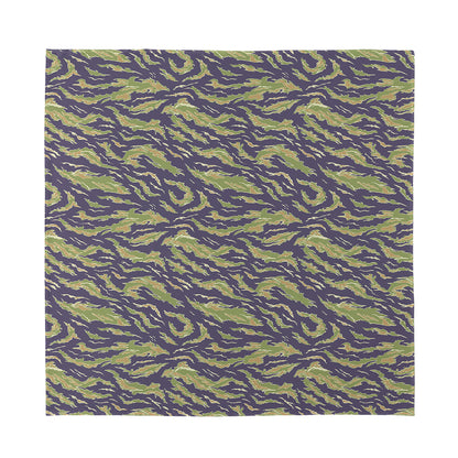 Military Tiger Stripe Camouflage Print Silk Bandana