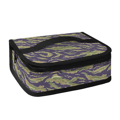 Military Tiger Stripe Camouflage Print Small Lunch Bag