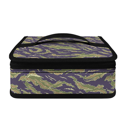 Military Tiger Stripe Camouflage Print Small Lunch Bag