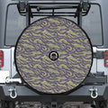 Military Tiger Stripe Camouflage Print Tire Cover With Camera Hole