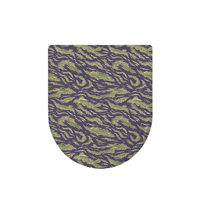 Military Tiger Stripe Camouflage Print Toilet Lid Cover