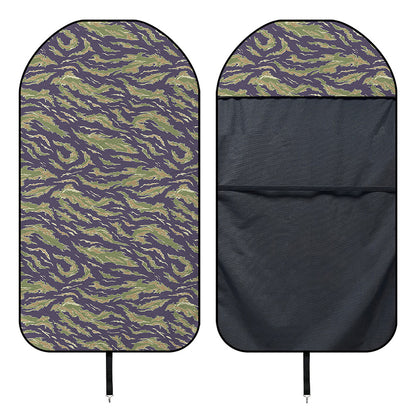 Military Tiger Stripe Camouflage Print Waterproof Car Seat Cover