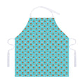 Milk And Cookies Pattern Print Adjustable Apron