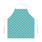 Milk And Cookies Pattern Print Adjustable Apron