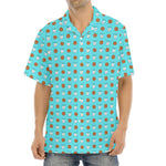 Milk And Cookies Pattern Print Aloha Shirt